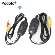 Podofo 2.4G Wireless Module adapter receiver&transmitter for Car Reverse Rear View backup Camera cam