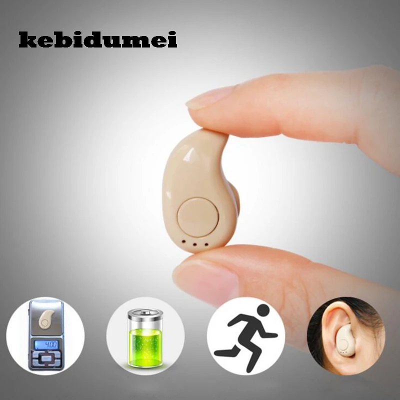 Kebidumei S530 bluetooth наушники мини 4 1 Беспроводной вкладыши маленькая Спортивная