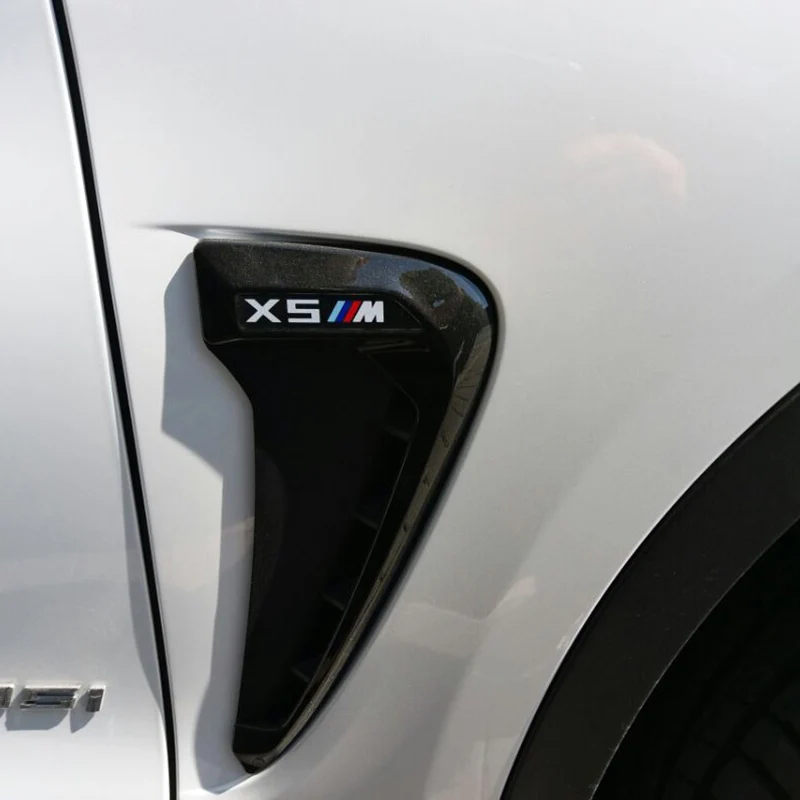 X5 F15 X5M глянцевый черный Авто сторона fender vent Накладка для BMW F15 X5 X5M