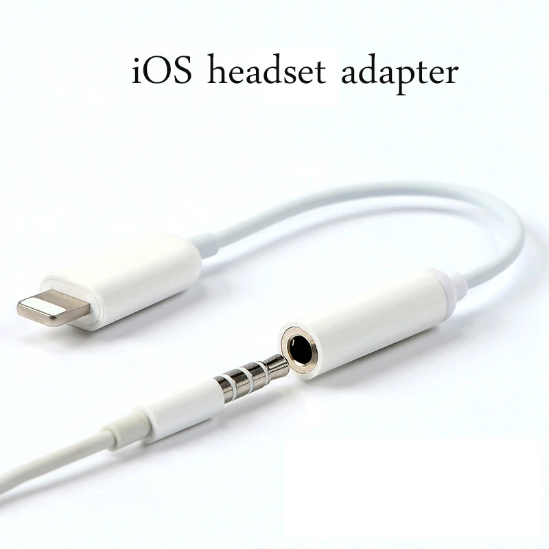 Koop 11.11 voor Apple Lightning Audio Converter 3.5mm Audio headphone jack adapter Spelen Muziek voor iPhone XS MAX XR 8 plus 7 plus X