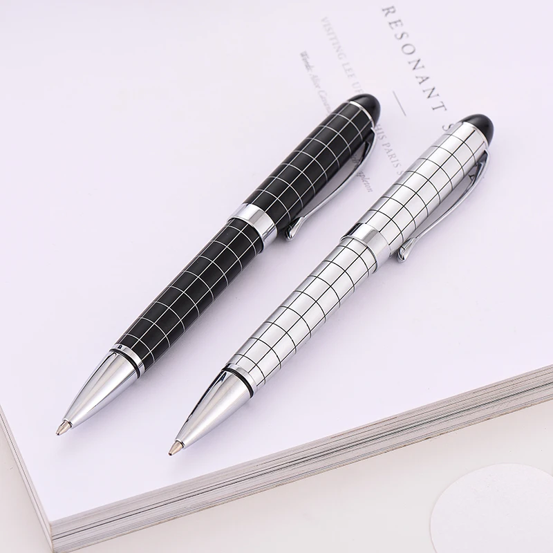 

Baoer student Black Pen Ballpoint Pen Metal High Quality Gift Ball Pen Office Signature Writing dlugopis Style Luxury długopis