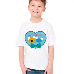 Penelope коала Детская футболка с рисунком Милая футболка для малышей для маленьких мальчиков летние топы для девочек футболки короткий рукав