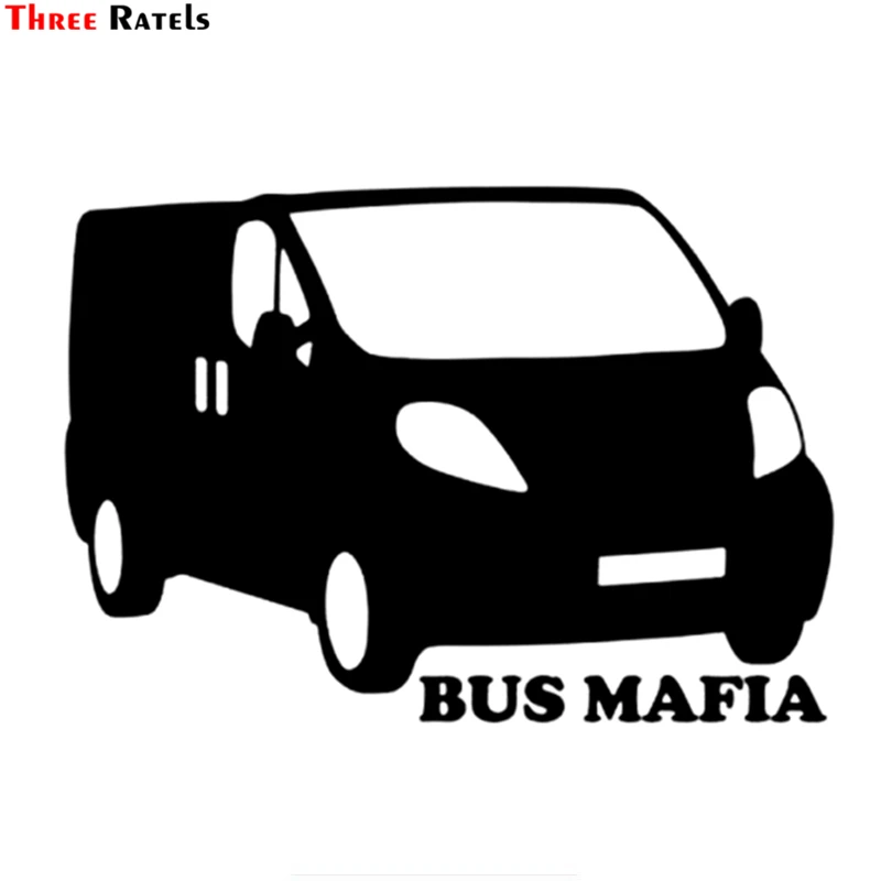 Three Ratels TZ 943# 14*20см 1 3 шт виниловые наклейки на авто Bus Mafia for Renault Trafic бус мафия для