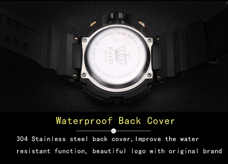 SMAEL Sport Watch Men 2018 Clock Male LED Digital Quartz Wrist Watches Men's Top Brand Luxury Digital-watch Relogio Masculino