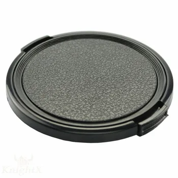 

49mm - 77mm 52mm 58mm 67mm Center Pinch Lens Cap Cover for Canon EOS 1200d 700D d5100 d5200 nikon d7100 d3100 d3200 d3300 d3400