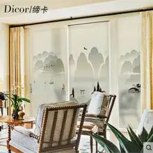Linjiangxian window sticker balcony sill bedroom light translucent bathroom living room bathroom glass film-25