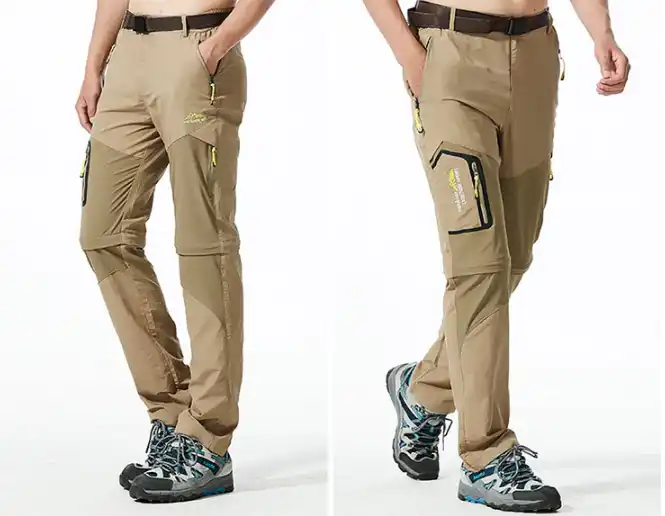 KOUDYEN Homme Pantalon de Trekking Respirant /à S/échage Rapide L/éger Randonn/ée Montagne Camping en Plein Air