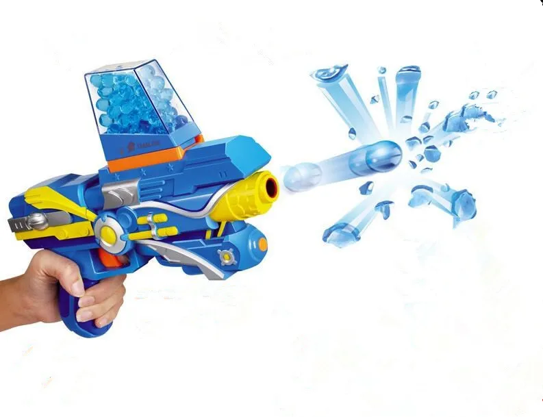 

Kid Toy Guns Paintball Gun Soft Bullet Gun Plastic Toys Infrared CS Game Shooting Crystal Water Bullet Gun Pistol Free Shipping