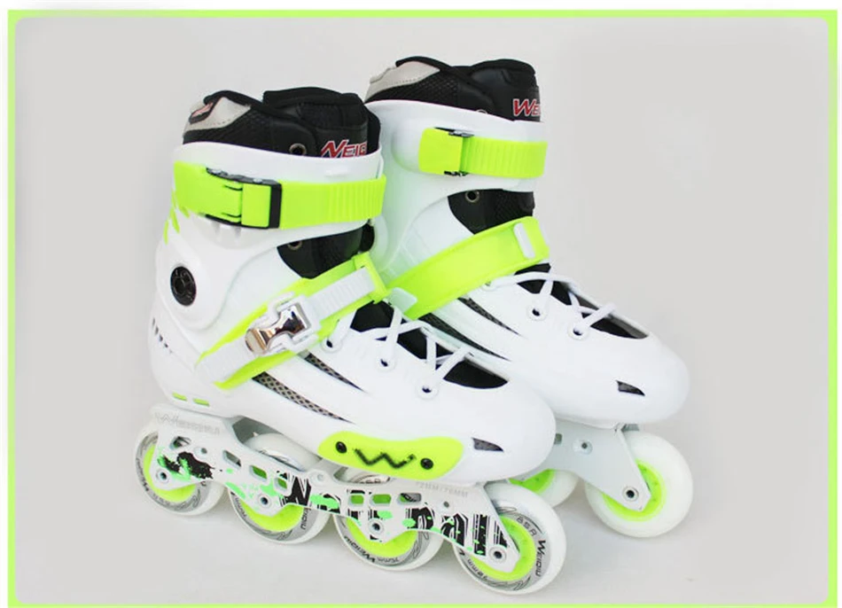 Роликовые коньки Профессиональные уличные скольжение слалом Quad Skate обувь Patines En Linea хорошие как Seba роликовые коньки для взрослых IA60