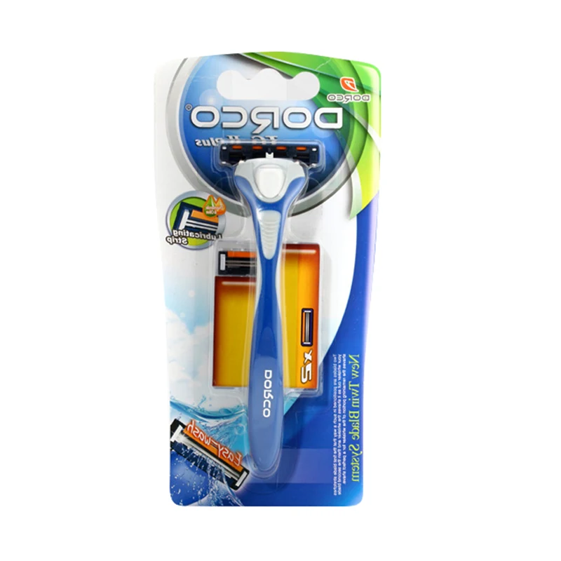 

Original DORCO Razor Blade Shaving Personal for Lady Hair Shaver Safety Razor for Women 1 Handle 2 Blades
