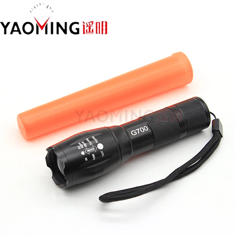 

High Power Linterna Led 10W CREE XM-L T6 Traffic Police Equipment Rechargeable Zoomable Tactical Flashlight by 18650 or 3*AAA