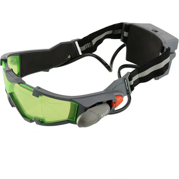 Очки ночного видения, регулируемые эластичные очки для ночного видения, защитные очки для глаз по всему миру, зеленые защитные очки