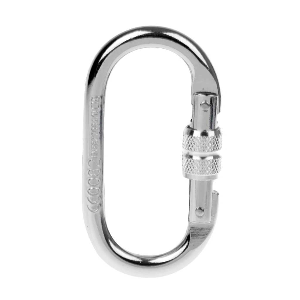 Rock Climbing Ascender for Right Hand Blue with Auto Lock Carabiner