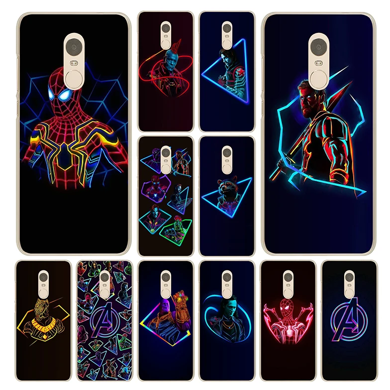 

Lavaza Marvel The Avengers Case for Xiaomi Mi 9 8 SE A1 A2 Lite 6X 6 5X 5S 5 Mix 2S POCOPHONE F1 MAX 3