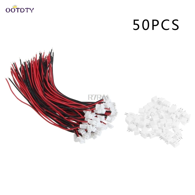 50 комплектов Mini Micro JST 2 0 PH 2-контактный разъем провода кабели 15 см/5.9in-TwFi | Игрушки и