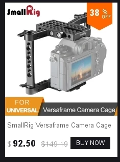 Клетка для камеры SmallRig Versaframe с регулируемыми стержнями для Panasonic GH4/GH3/GH2/sony A7/A7II/Canon/Nikon-1630