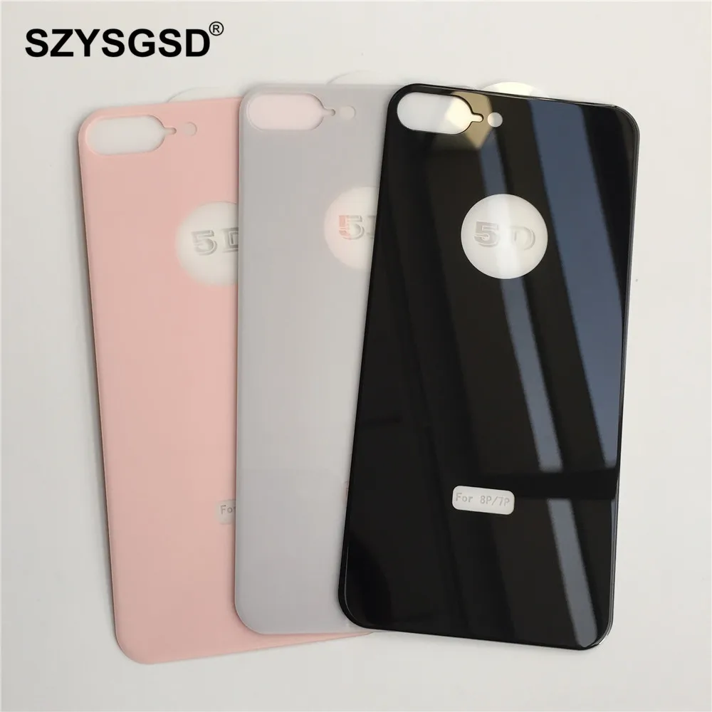 SZYSGSD 5D задняя защитная пленка для экрана закаленная стеклянная iPhone 7 7plus 8 8plus|tempered