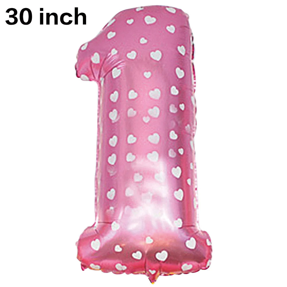 Фольгированные цифровые шары с цифрами и гелием 30 дюймов|decorative decorative|decoration