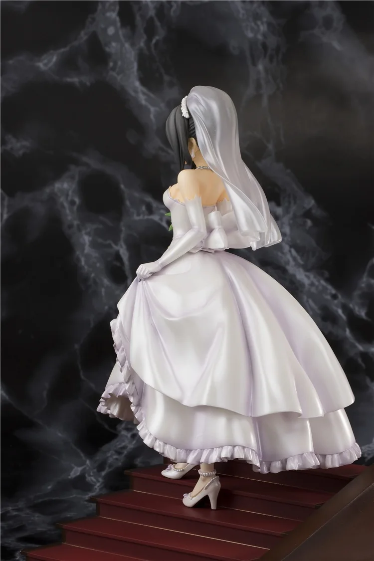 DATE A LIVE токисаки Куруми свадебное платье версия куклы ПВХ фигурка из японского, движущаяся фигурка, Коллекционная модель, игрушка для детей