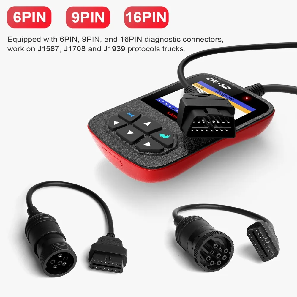 Устройство чтения кода LAUNCH CReader HD плюс Heavy Duty Truck OBD2 диагностический считыватель