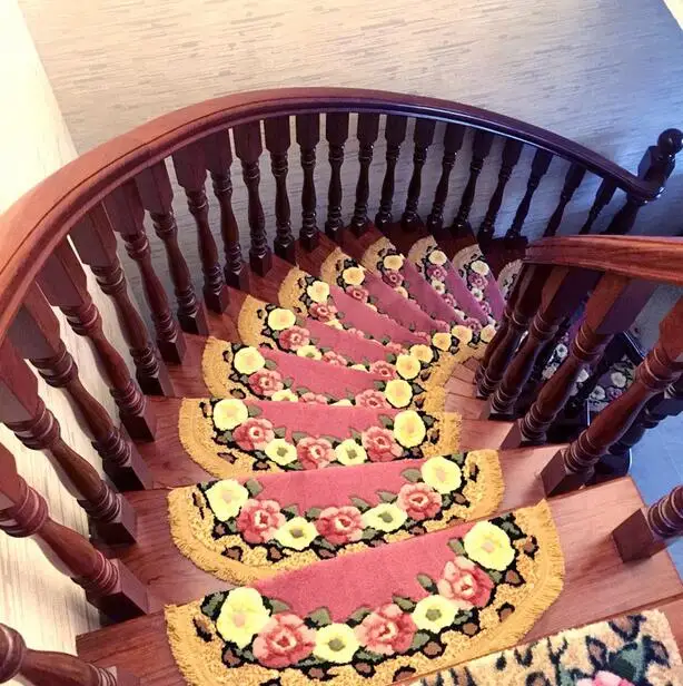 10 шт. ковер для лестниц, наборы Противоскользящих лестничных трендовых ковриков, коврик для лестниц 25*70 см, подходит для шагового коврика шириной 25 см