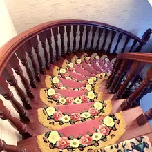 10 шт. ковер для лестниц, наборы Противоскользящих лестничных трендовых ковриков, коврик для лестниц 25*70 см, подходит для шагового коврика шириной 25 см