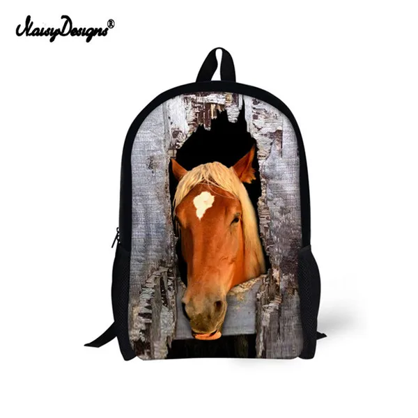 Детский рюкзак с лошадью, школьные сумки, 3 комплекта, школьный ортопедический рюкзак для детей, школьный рюкзак для девочек, Mochilas Escolares - Цвет: C0353C