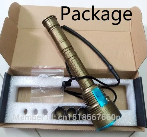 Diver underwater font b flashlight b font diving 14000 LM XM 7xl2 defensive font b flashlight