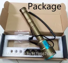Diver underwater font b flashlight b font diving 14000 LM XM 7xl2 defensive font b flashlight