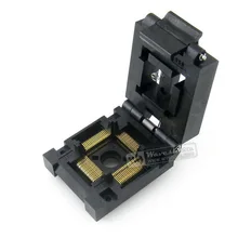 IC51-0804-956-2 IC51-0804-956 Yamaichi IC Тесты гнездо адаптера Программирование 0,65 мм Шаг QFP80 TQFP80 FQFP80 PQFP80 посылка