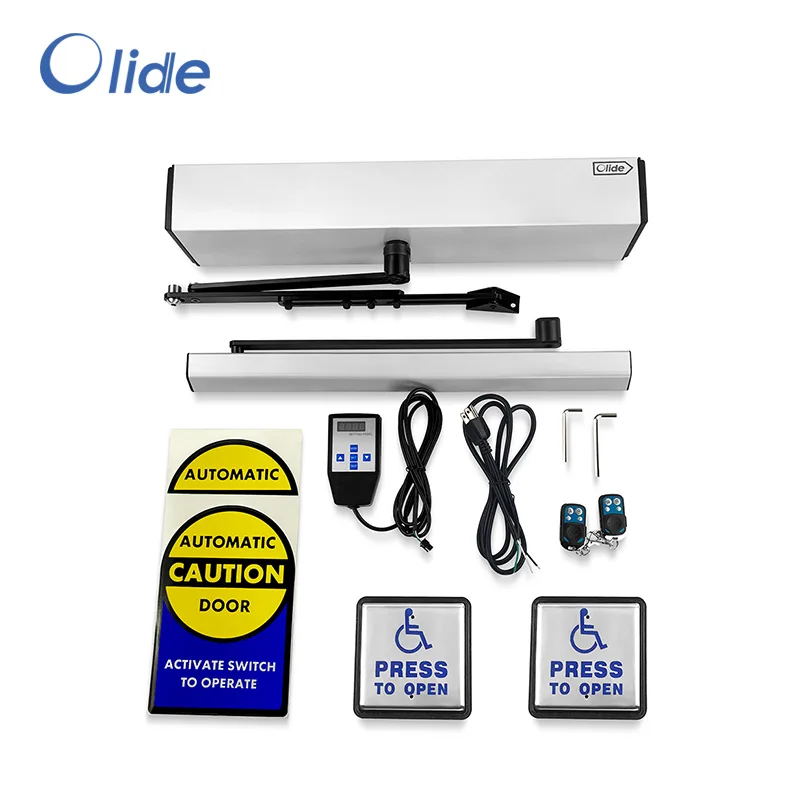 Olide Handicap Electric Door Opener With Push Button For Disabled-in