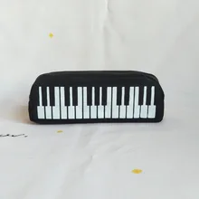 Эмульсионный кожаный модный кошелек для нот косметичка для ключей чехол музыкальные канцелярские принадлежности Пенал оптом