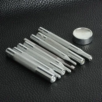 

Hand Punch Tool Set For Poppers Metal Snap Fasteners Press Studs Button Installation Tools Set #831,#633,#655,#201 Sewing Tools