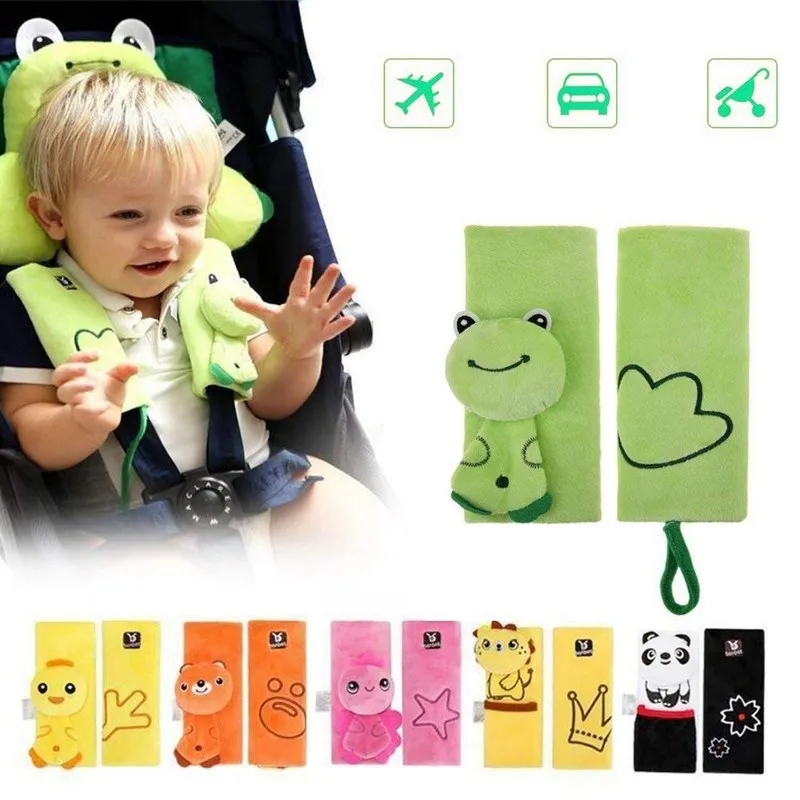 Baby Car Seat Safety Belt Strap Cover Pad Stroller Accessories Safety Shoulder Pad Kids Protection Cover Belt Car-Cover (5)