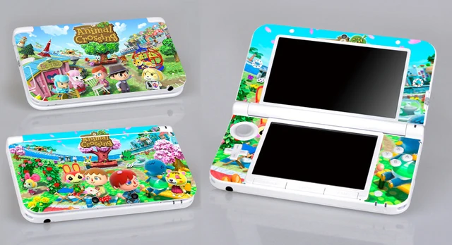 animal crossing 309 vinyl skin sticker protector for nintendo 3ds xl