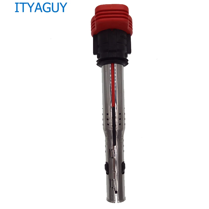 Новая красная катушка зажигания подходит для VW Touareg A4 S4 A5 A6 S6 Alroad A7 A8 Quattro Q5 Q7 R8 2 8 3 0