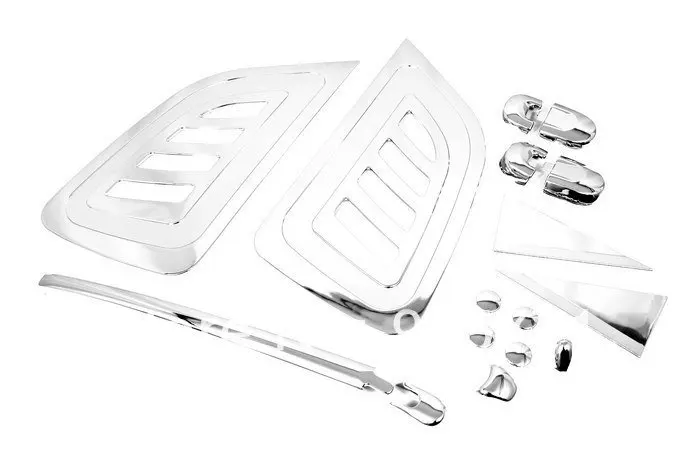 Chrome Rear Wiper Window Pillar Trim Kit for Hyundai Tucson