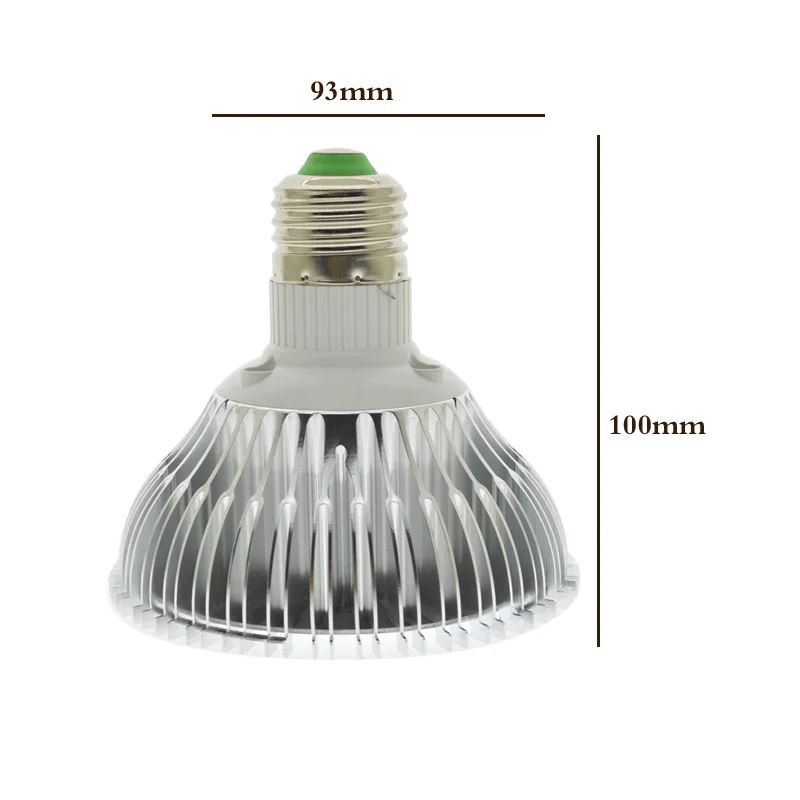 1x E27 светодиодный Grow light AC85-265V 110 v 220 в красный+ синий Высокое Мощность светодиодный завода светать для гидропоники светодиодный Системы