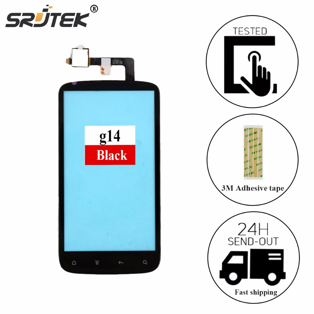 Srjtek экран для HTC Sensation 4G G14 Z710E сенсорный дигитайзер стеклянная панель запасные