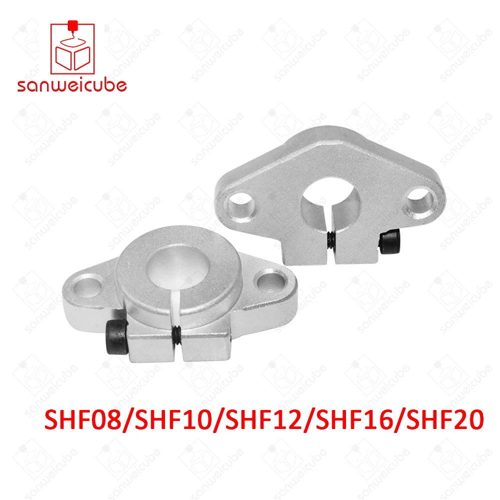 

1pc Shaft Linear Rail SHF8 SHF10 SHF12 SHF16 SHF20 shaft Aluminum Rod Rail Support CNC Router XYZ Axiz for 3D Printer