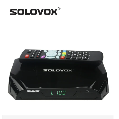 2016 New Arrival 5PC Genuine SOLOVOX V9 Satellite Receiver/ TV Box Support YOUTUBE/DLNA 2 USB IPTV 3G modem Free Shipping