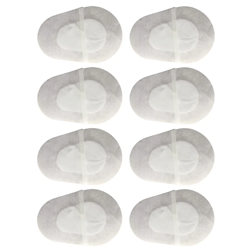 20 шт стерильные нетканые накладки для глаз послеоперационные накладки для глаз наклейки медицинские самоклеящиеся нетканые повязки для ран