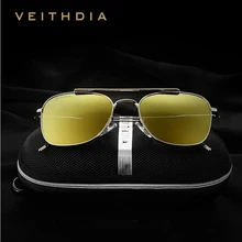 Бренд VEITHDIA, поляризованные линзы, дизайнерские солнцезащитные очки для мужчин и женщин, Винтажные Солнцезащитные очки, очки gafas oculos de sol masculino VT3820