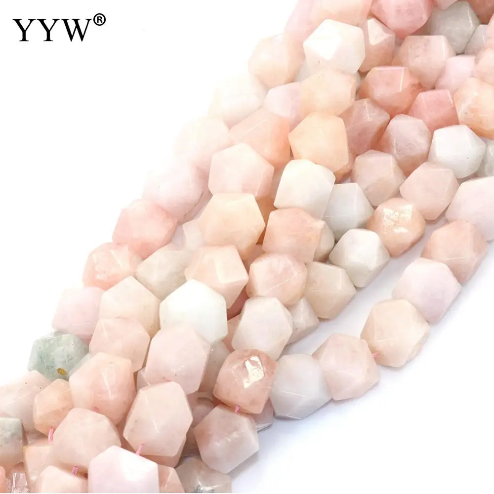 

Morganite Beads natural faceted Hole:Approx 0.5-1mm Sold Per Approx 16 Inch Strand