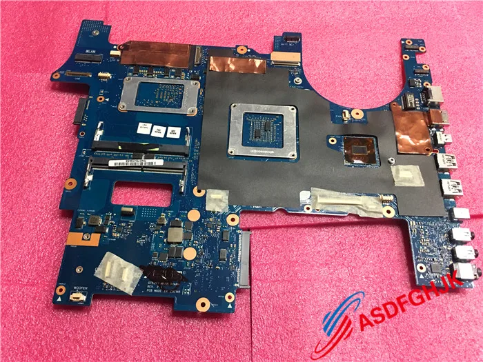  Original FOR ASUS G752VS LAPTOP MOTHERBOARD G752VS MAINBOARD WITH I7-6700HQ AND N17E-G2-A1 GTX1070M