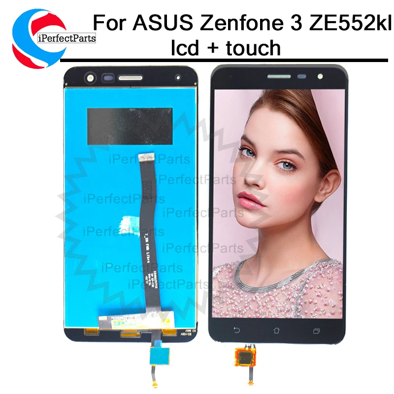 5 &quotдля Asus ZenFone 3 ZE552KL ЖК дисплей Панель кодирующий преобразователь сенсорного