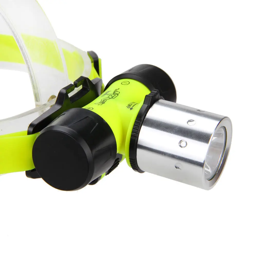 AIMIHUO 8000LM CREE XML T6 светодиодный Дайвинг Фары Водонепроницаемый подводный фара 10 Вт