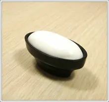 Европейская керамика шкаф ящик шкафа ручки и ручки (. : 0.63 » L : 2.2 » )