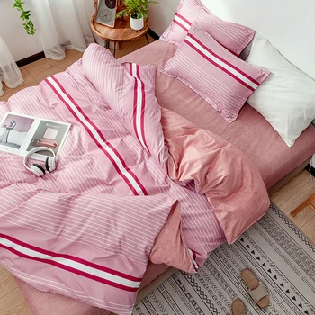 

Fashion Bedding Set Bedroom Cover Set red King Size Comforter Full Queen Size Comforter PinkBedding Sets for girl kids boy