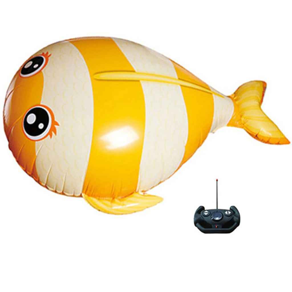 Infrared RC InflatableRemote Controlled Flying Dolphin/Fish Ballon Kids Children Toy Party Favors Birthday Gifts